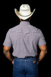 The Colton in Red - Short Sleeve Snap (FINAL SALE)