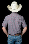 The Colton in Red - Short Sleeve Snap (FINAL SALE)