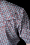 The Colton in Red - Short Sleeve Snap (FINAL SALE)