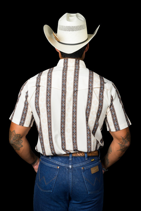 The Ryder - Short Sleeve Pearl Snap
