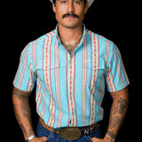 The Santa Fe - Short Sleeve Pearl Snap