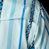 The Post in Blue - Short Sleeve Pearl Snap (FINAL SALE)