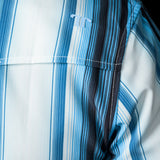 The Harrison in Blue - Short Sleeve Pearl Snap (FINAL SALE)