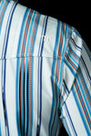 The James in Light Blue - Short Sleeve Pearl Snap