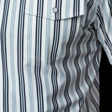 The Jake in White - Short Sleeve Pearl Snap (FINAL SALE)