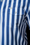 The Liam in Blue - Short Sleeve Snap (FINAL SALE)