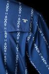 The Maverick in Blue - Short Sleeve Snap (FINAL SALE)