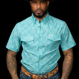 The Flynn Short Sleeve Pearl Snap Shirt