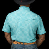 The Flynn Short Sleeve Pearl Snap Shirt