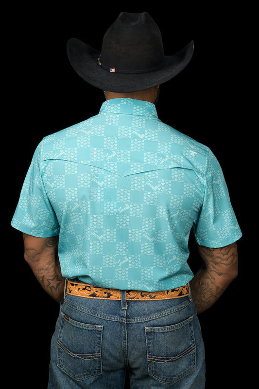 The Flynn Short Sleeve Pearl Snap Shirt (FINAL SALE)