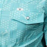 The Flynn Short Sleeve Pearl Snap Shirt