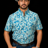 The Travis - Short Sleeve Pearl Snap Shirt
