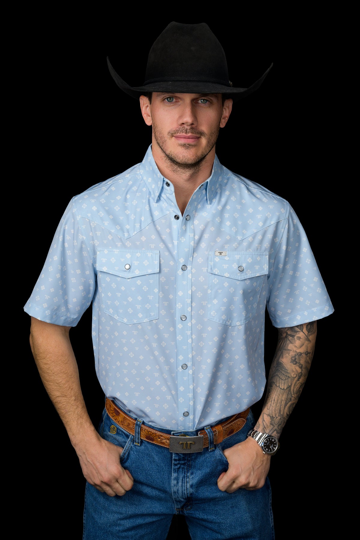 The Remi - Short Sleeve Snap Shirt