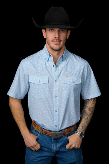 The Remi Short Sleeve Pearl Snap Shirt (FINAL SALE)