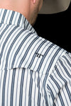 The Jack Short Sleeve Pearl Snap Shirt in Black