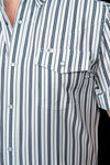 The Jack Short Sleeve Pearl Snap Shirt in Black
