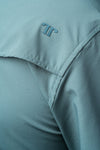 CORE - Men's Aqua Long Sleeve Pearl Snap Shirt