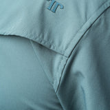 CORE - Men's Aqua Short Sleeve Pearl Snap Shirt
