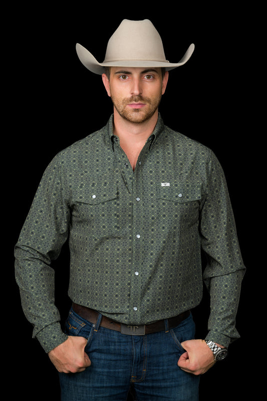 The Lawson Long Sleeve Pearl Snap