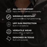 The Edward - Short Sleeve Snap Shirt