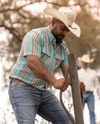 The Santa Fe - Short Sleeve Pearl Snap